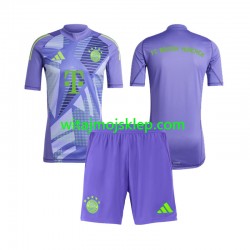 Koszulka Bayern Monachium Bramkarskie Dziecięca Stroje Wyjazdowe 2024-2025 Krótkie Rękawy