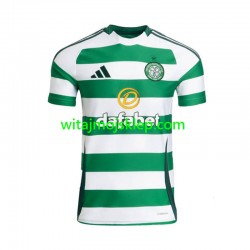 Koszulka Celtic Męska Stroje Domowe 2024-2025 Krótkie Rękawy
