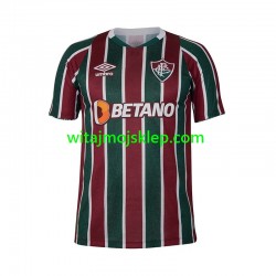 Koszulka Fluminense Męska Stroje Domowe 2024-2025 Krótkie Rękawy