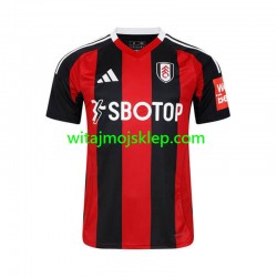 Koszulka Fulham Męska Stroje Wyjazdowe 2024-2025 Krótkie Rękawy Koszulka Fulham Męska Stroje Wyjazdowe 2024-2025 Krótkie Rękawy