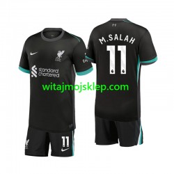 Koszulka Liverpool M.Salah 11 Dziecięca Stroje Wyjazdowe 2024-2025 Krótkie Rękawy
