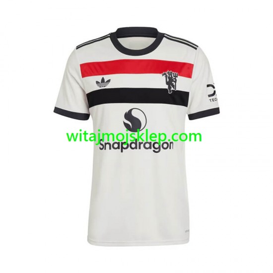 Koszulka Manchester United Męska Trzeci Strój 2024-2025 Krótkie Rękawy