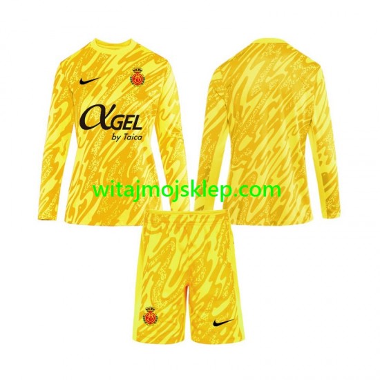 Koszulka RCD Mallorca Bramkarskie Dziecięca Trzeci Strój 2024-2025 Długie Rękawy