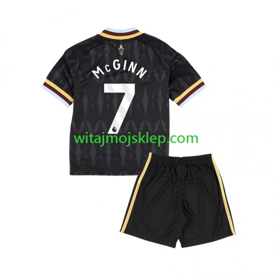 Koszulka Aston Villa John McGinn 7 Dziecięca Stroje Wyjazdowe 2026-2027 Krótkie Rękawy
