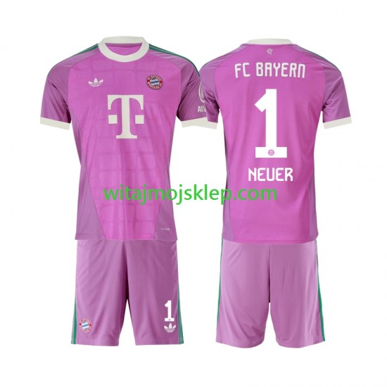 Koszulka Bayern Monachium Manuel Neuer 1 Bramkarskie Dziecięca Trzeci Strój 2026-2027 Krótkie Rękawy