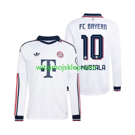 Koszulka Bayern Monachium Jamal Musiala 10 Męska Stroje Wyjazdowe 2026-2027 Długie Rękawy