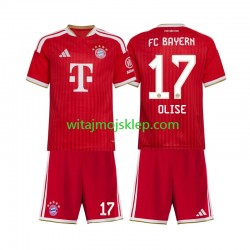 Koszulka Bayern Monachium Michael Olise 17 Dziecięca Stroje Domowe 2026-2027 Krótkie Rękawy
