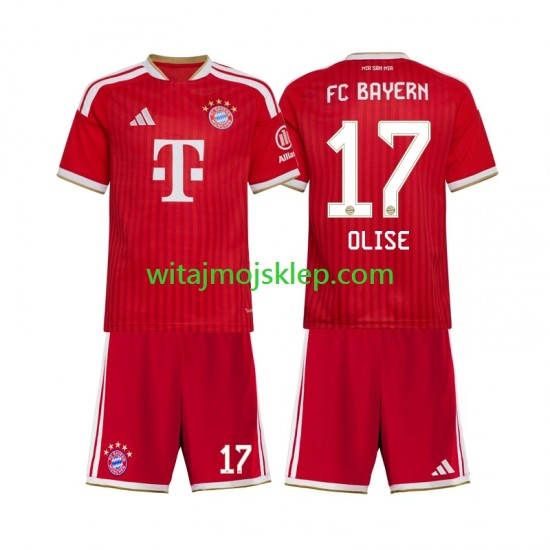Koszulka Bayern Monachium Michael Olise 17 Dziecięca Stroje Domowe 2026-2027 Krótkie Rękawy