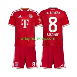 Koszulka Bayern Monachium Tom Bischof 8 Dziecięca Stroje Domowe 2026-2027 Krótkie Rękawy