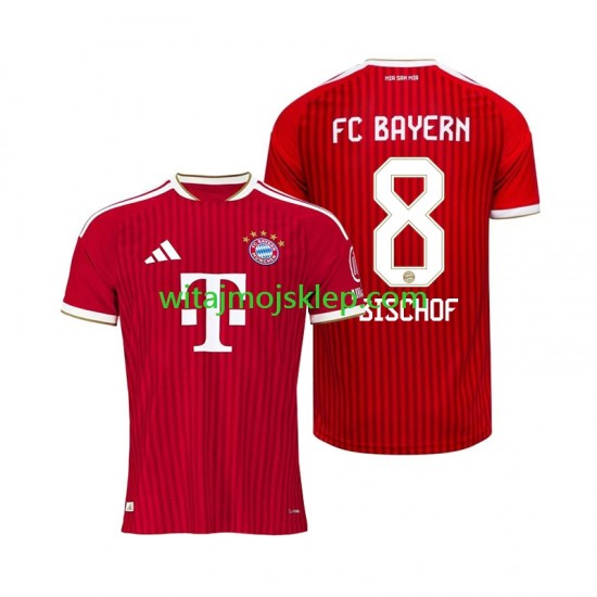 Koszulka Bayern Monachium Tom Bischof 8 Męska Stroje Domowe 2026-2027 Krótkie Rękawy