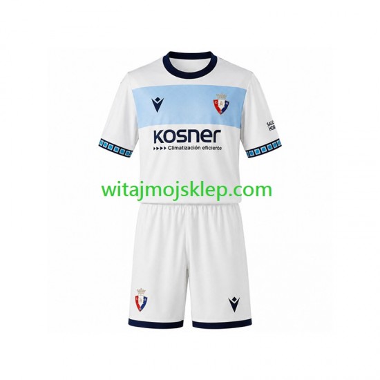 Koszulka CA Osasuna Dziecięca Stroje Wyjazdowe 2026-2027 Krótkie Rękawy