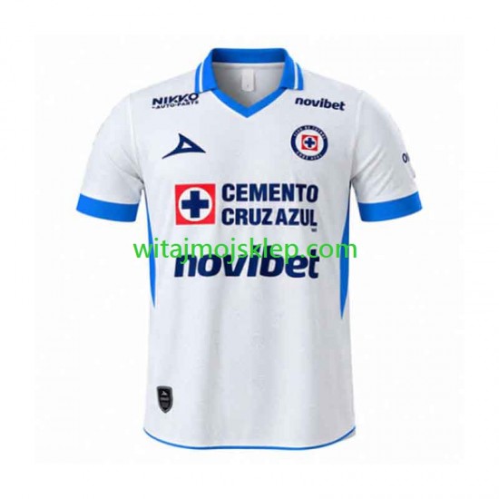 Koszulka Cruz Azul Męska Stroje Wyjazdowe 2026-2027 Krótkie Rękawy