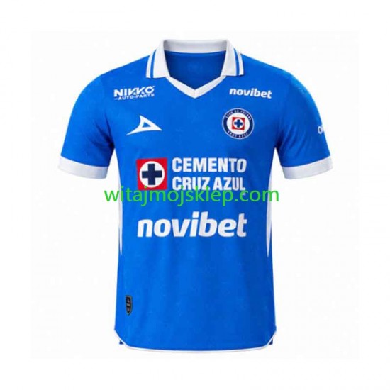 Koszulka Cruz Azul Męska Stroje Domowe 2026-2027 Krótkie Rękawy