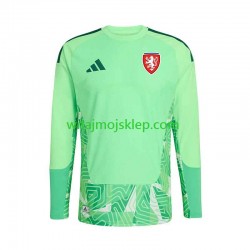 Koszulka Reprezentacja Czech Bramkarskie Męska Stroje Domowe 2026-2027 Długie Rękawy Koszulka Reprezentacja Czech Bramkarskie Męska Stroje Domowe 2026-2027 Długie Rękawy