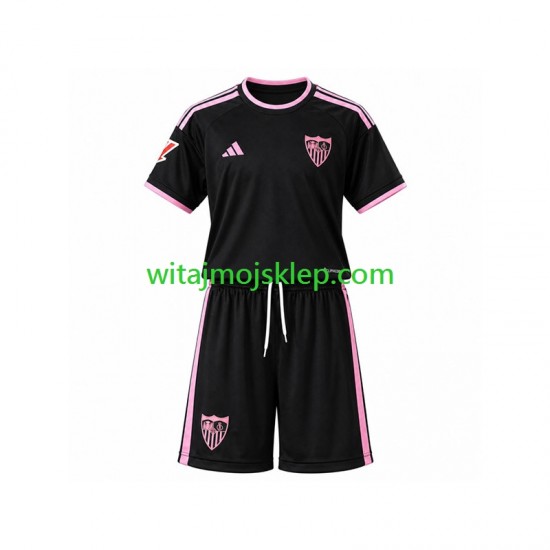 Koszulka Sevilla FC Dziecięca Trzeci Strój 2026-2027 Krótkie Rękawy