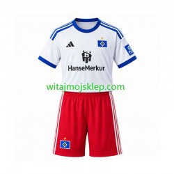 Koszulka Hamburger SV Dziecięca Stroje Domowe 2026-2027 Krótkie Rękawy