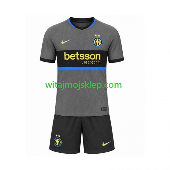 Koszulka Inter Mediolan Dziecięca Trzeci Strój 2026-2027 Krótkie Rękawy