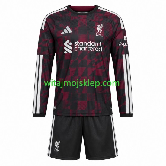 Koszulka Liverpool Dziecięca Trzeci Strój 2026-2027 Długie Rękawy