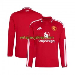 Koszulka Manchester United Męska Stroje Domowe 2026-2027 Długie Rękawy