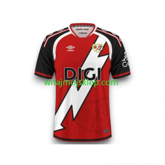 Koszulka Rayo Vallecano Męska Stroje Wyjazdowe 2026-2027 Krótkie Rękawy