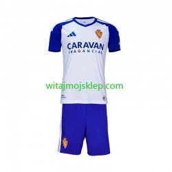 Koszulka Real Zaragoza Dziecięca Stroje Domowe 2026-2027 Krótkie Rękawy Koszulka Real Zaragoza Dziecięca Stroje Domowe 2026-2027 Krótkie Rękawy