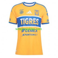Koszulka Tigres UANL Męska Stroje Domowe 2026-2027 Krótkie Rękawy Koszulka Tigres UANL Męska Stroje Domowe 2026-2027 Krótkie Rękawy