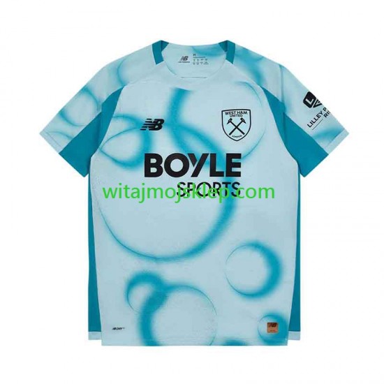 Koszulka West Ham United Męska Trzeci Strój 2026-2027 Krótkie Rękawy