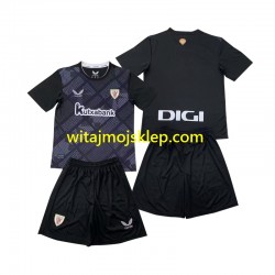 Koszulka Athletic Bilbao Bramkarskie Dziecięca Stroje Domowe 2024-2025 Krótkie Rękawy