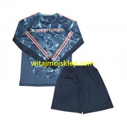 Koszulka Bayern Monachium Dziecięca Stroje Wyjazdowe 2024-2025 Długie Rękawy