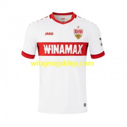 Koszulka VfB Stuttgart Męska Stroje Domowe 2024-2025 Krótkie Rękawy