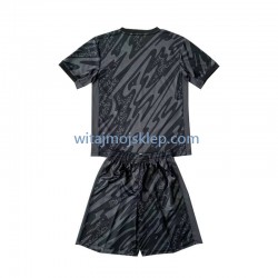 Koszulka Reprezentacja Francji Bramkarskie Dziecięca Stroje Wyjazdowe Euro 2024 Krótkie Rękawy