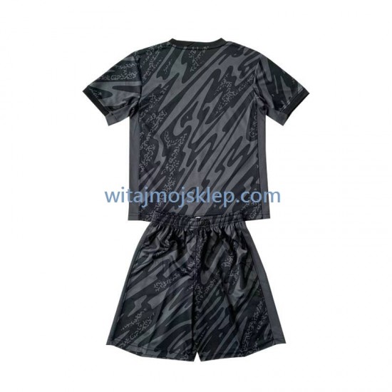 Koszulka Reprezentacja Francji Bramkarskie Dziecięca Stroje Wyjazdowe Euro 2024 Krótkie Rękawy