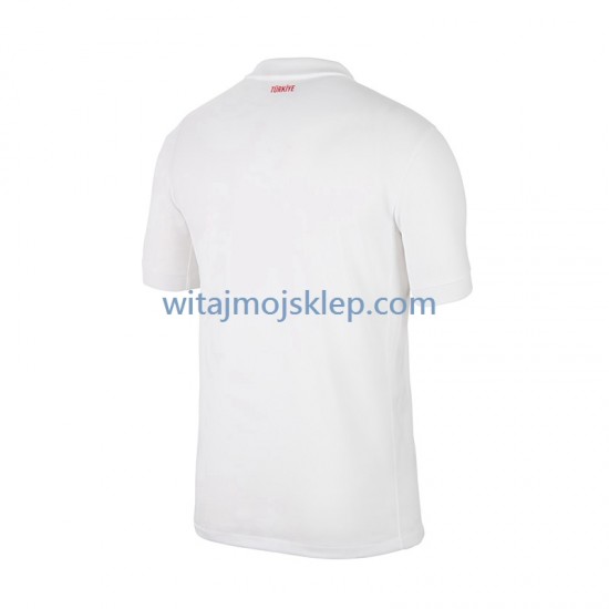 Koszulka Reprezentacja Turcji Męska Stroje Domowe Euro 2024 Krótkie Rękawy