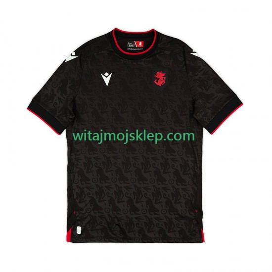 Koszulka Georgia Męska Stroje Wyjazdowe 2025 Krótkie Rękawy