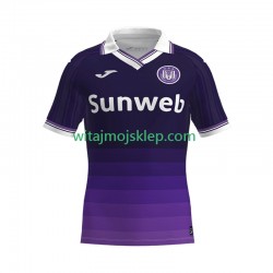 Koszulka RSC Anderlecht Męska Stroje Domowe 2025-2026 Krótkie Rękawy