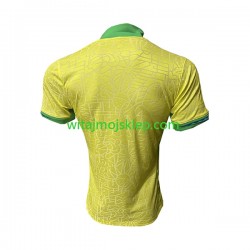 Koszulka Reprezentacja Brazylii Męska Stroje Domowe 2023-2024 Krótkie Rękawy