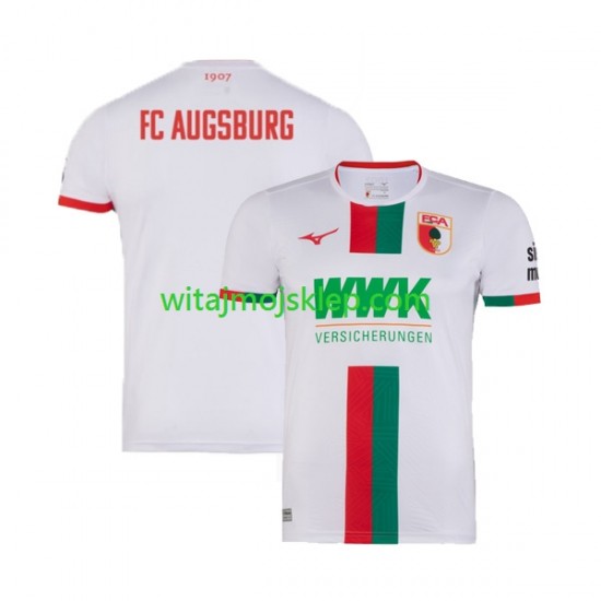 Koszulka FC Augsburg Męska Stroje Domowe 2023-2024 Krótkie Rękawy