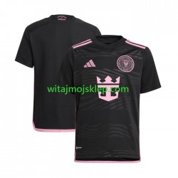 Koszulka Inter Miami Męska Stroje Wyjazdowe 2024 Krótkie Rękawy Koszulka Inter Miami Męska Stroje Wyjazdowe 2024 Krótkie Rękawy