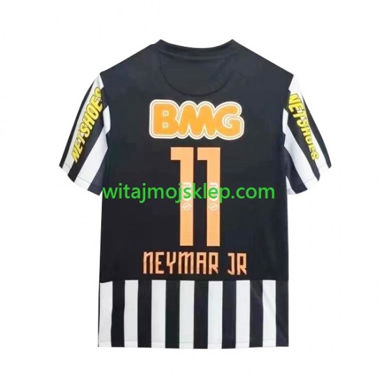 Koszulka Santos FC Neymar JR 11 -2012 Retro Męska Stroje Wyjazdowe 2011 Krótkie Rękawy