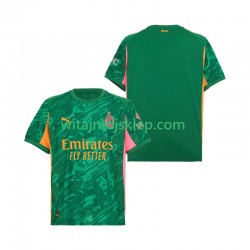 Koszulka AC Milan Bramkarskie Męska Stroje Wyjazdowe 2025-2026 Krótkie Rękawy