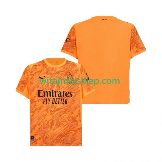 Koszulka AC Milan Bramkarskie Męska Trzeci Strój 2025-2026 Krótkie Rękawy