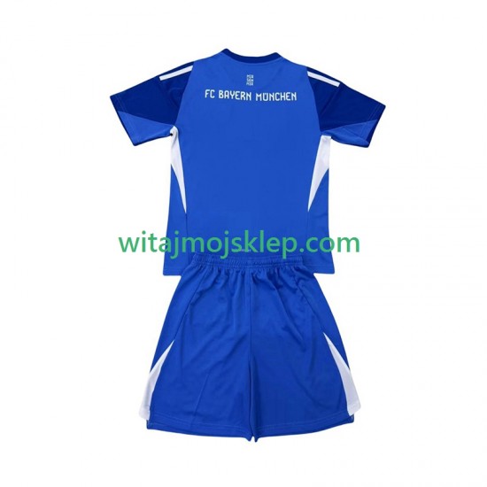 Koszulka Bayern Monachium Bramkarskie Dziecięca Stroje Wyjazdowe 2025-2026 Krótkie Rękawy