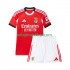 Koszulka Benfica Dziecięca Stroje Domowe 2025-2026 Krótkie Rękawy
