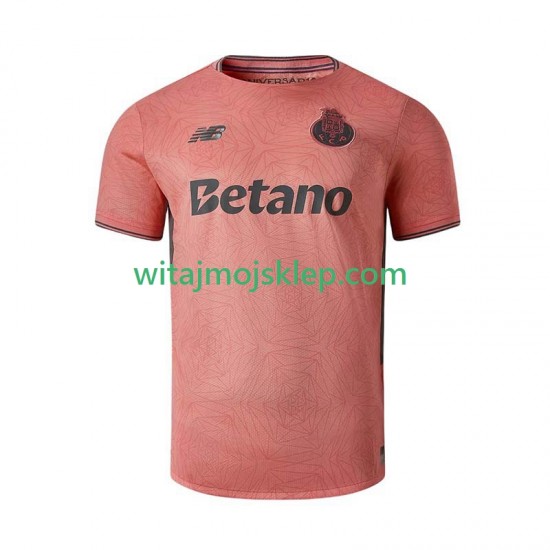 Koszulka FC Porto Męska Stroje Wyjazdowe 2025-2026 Krótkie Rękawy