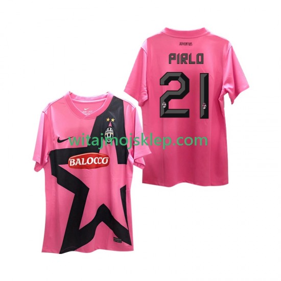 Koszulka Juventus Andrea Pirlo 21 -2012 Retro Męska Stroje Wyjazdowe 2011 Krótkie Rękawy