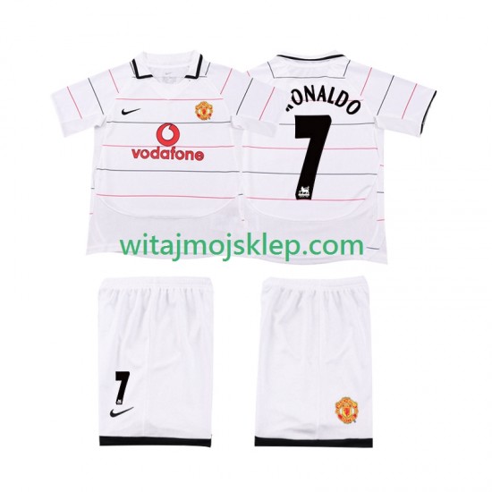 Koszulka Manchester United Cristiano Ronaldo 7 2003 2005 Retro Dziecięca Stroje Domowe Krótkie Rękawy