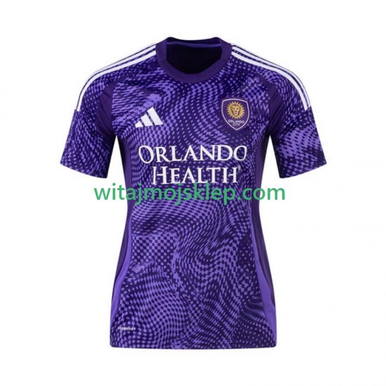 Koszulka Orlando City Męska Stroje Domowe 2025-2026 Krótkie Rękawy