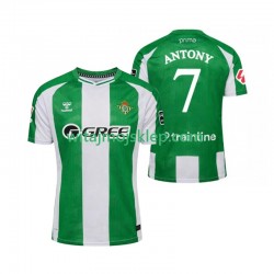 Koszulka Real Betis Antony 7 Męska Stroje Domowe 2025-2026 Krótkie Rękawy