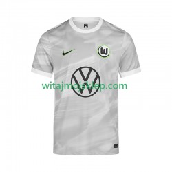 Koszulka VfL Wolfsburg Męska Stroje Wyjazdowe 2025-2026 Krótkie Rękawy