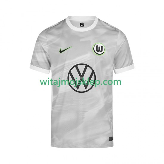 Koszulka VfL Wolfsburg Męska Stroje Wyjazdowe 2025-2026 Krótkie Rękawy